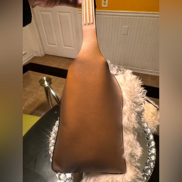 Tory Burch Rory Mini Shearling Tote. - Picture 13 of 15